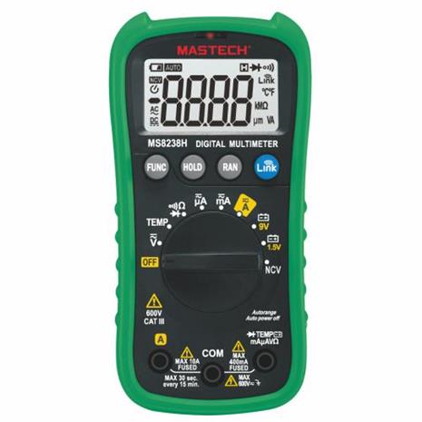 Yleismittari digitaalinen MS8238H 600V Bluetooth