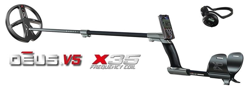 XP Deus WS4 RC X35 9' metallinpaljastin