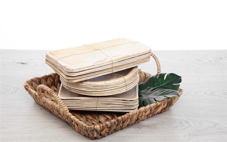 Maku palmunlehti 20x20cm 10kpl lautanen
