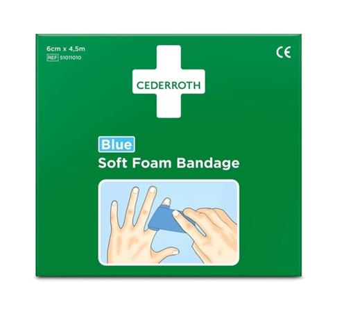 Cederroth 6 cm x 4 m Soft laastari