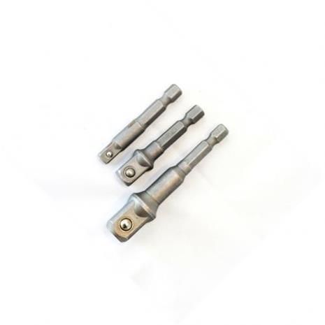 Finbullet 1/4" 3-osainen liitinvarsisarja