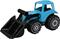 Plasto, Tractor with Front Loader, Turquoise – kuva 6