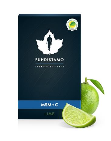 Puhdistamo MSM+C Lime 200 g ravintolisä