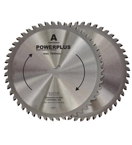 Powerplus 2kpl 160mm 48t pyörösahan varaterä