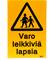 Varo leikkiviä lapsia, kyltti – kuva 8