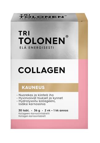 Tri Tolonen Collagen 30 tabl. ravintolisä