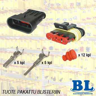 BL Superseal 4-osainen pistoke