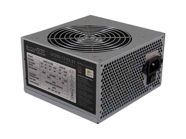LC Power Office Series LC500-12 V2.31, virtalähde – kuva 5/7