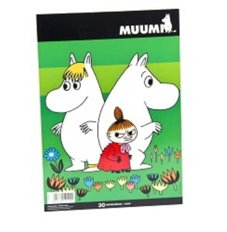 Muumi A4 piirustuslehtiö