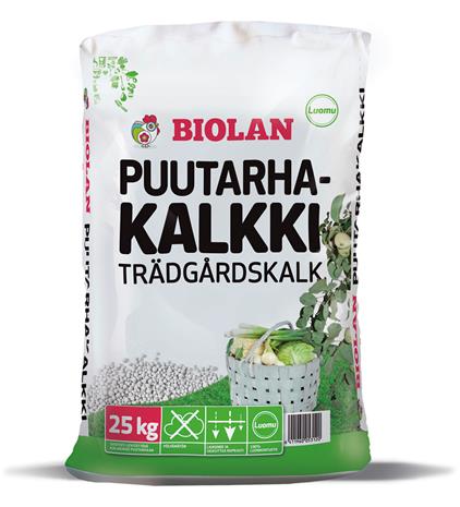 Biolan Puutarhakalkki 25 kg