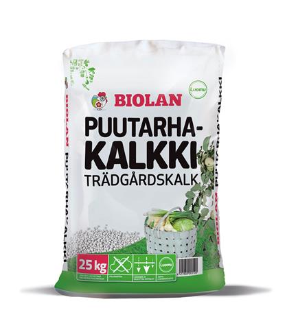 Biolan Puutarhakalkki 25 kg