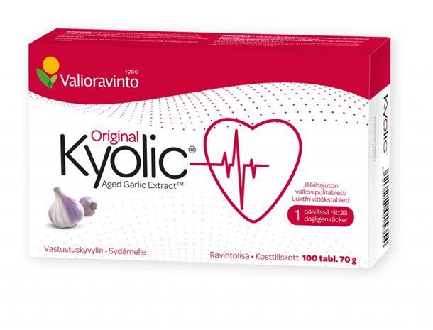 Kyolic Original 100 tabl. ravintolisä