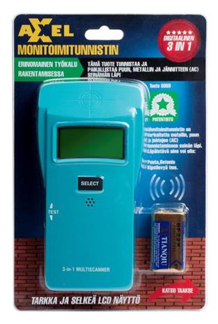 Axxel 3in1 koolaustunnistin
