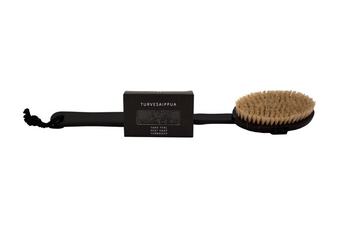 Emendo saunaharja + 180 g turvesaippua