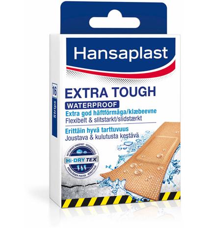 Hansaplast Extra Tough Waterproof, laastari