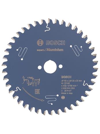 Bosch 2608644093 Expert for Aluminium Sahanterä 42T