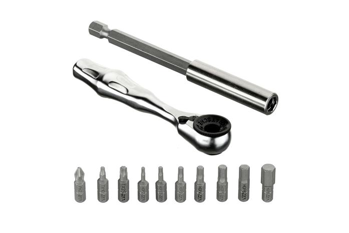 Bicycle Set 1 Tool Kit with Mini Bit Ratchet