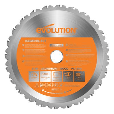 Evolution Rage 210CMS 1200W, katkaisu- ja jiirisaha