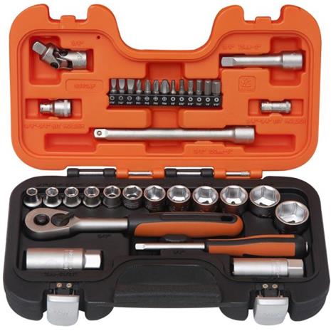Bahco S330AF Hylsysarja 1/4"" ja 3/8""