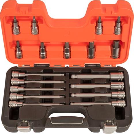 Bahco S18HEX Kärkihylsysarja 18 osaa, 1/2†– kuva 5/6