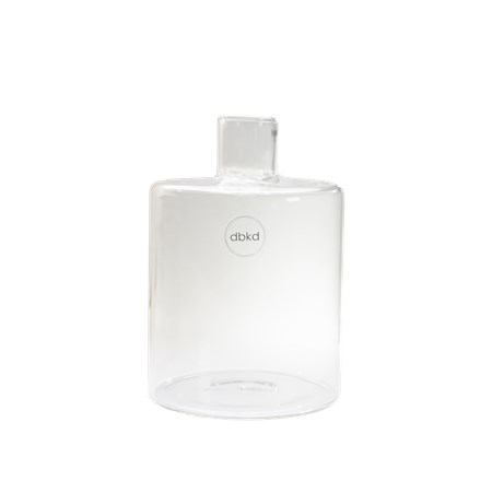 DBKD Pipe Vase XL, Clear