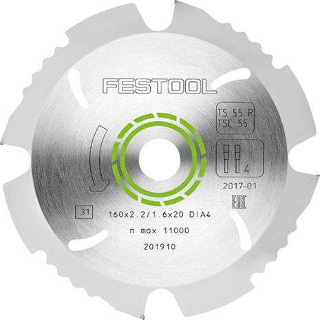 Festool DIA4 Sahanterä 160x2, 2x20mm