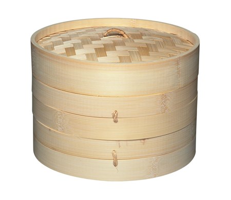 Kitchen Craft Oriental Höyrykeitin 200mm, Bambu