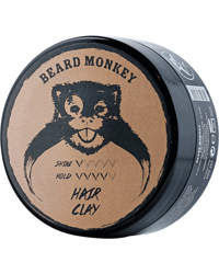 Beard Monkey Hairvax Clay Pomade