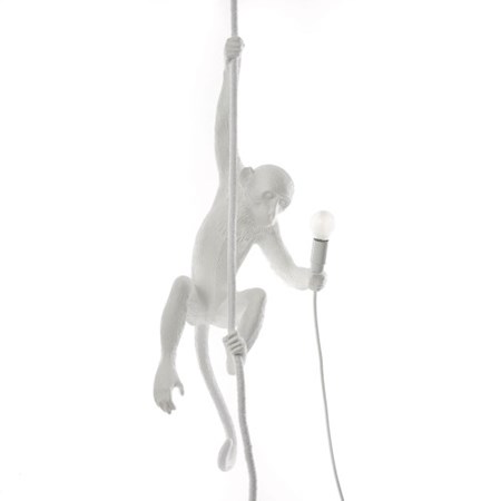 Seletti Monkey-lamppu, köydellä