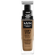 NYX Professional Makeup Cant Stop Wont Stop Foundation 15.5 Cinnamon