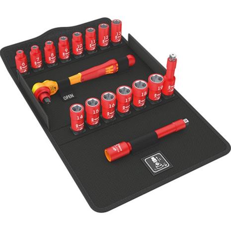 Wera VDE Zyklop 004970 Hylsysarja
