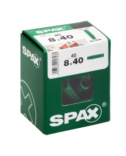 Spax 8x40 40kpl seinätulppa