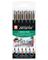 Sakura Pigma Brush Basic 6-setti sivellinkynä – kuva 5