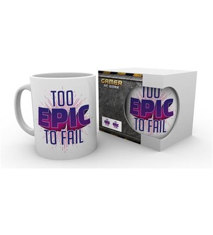 MUG Gaming - Too Epic to Fail 300ml muki – kuva 5/7