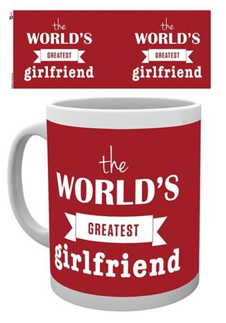 MUG Valentines - World's Greatest Girlfriend 300ml muki
