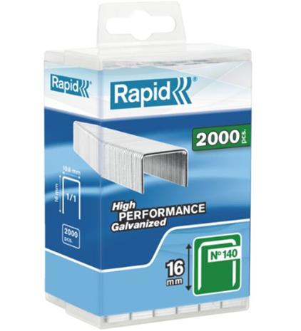 Staple Rapid, type 140 16 mm; 2000 units