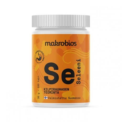 Makrobios Seleeni 100 tabl. ravintolisä