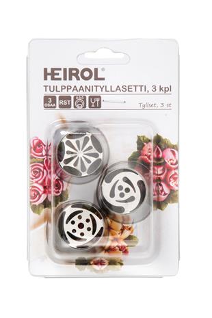 Heirol tulppaanityllasetti 3 kpl