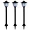 vidaXL udendørs solcellelamper 3 stk LED sort – kuva 8