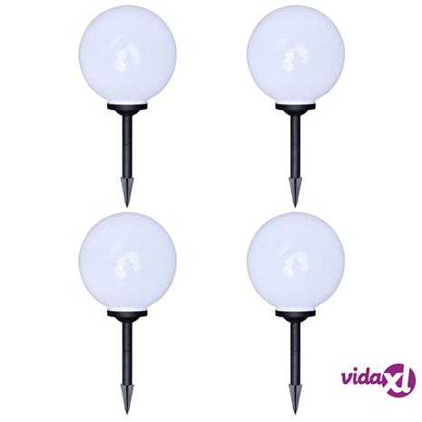 vidaXL Ulkolamput polulle 4 kpl LED 30 cm maapiikillä