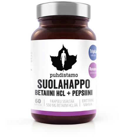 Puhdistamo Suolahappo 60 kaps