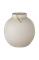 ERNST Vas Stoneware Round D21 H22, Beige – kuva 8