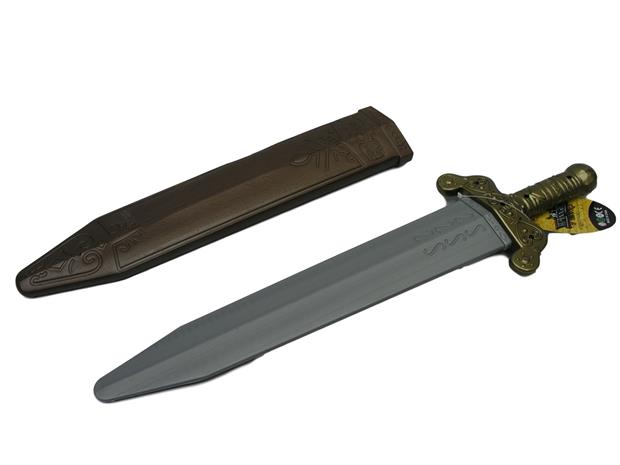 Leikkimiekka 50 cm ja suojus