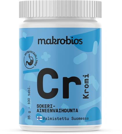 Makrobios Kromi 100 tabl. ravintolisä