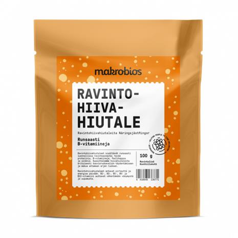 Makrobios Ravintohiivahiutale 100 g ravintolisä – kuva 4/6