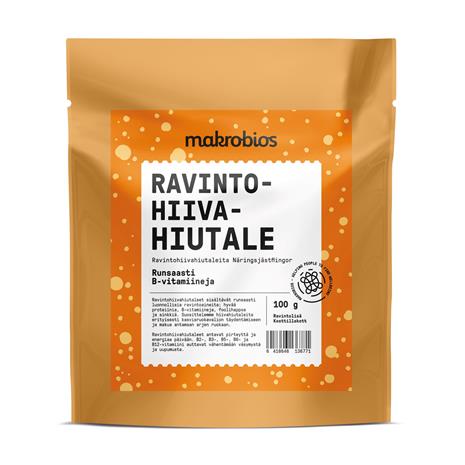 Makrobios Ravintohiivahiutale 100 g ravintolisä – kuva 5/6