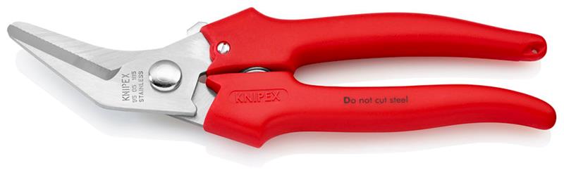 Knipex 185mm taivutettu tiivistesakset