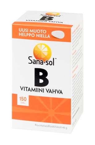 Sana-Sol Vahva B-vitamiini, 150 tabl.
