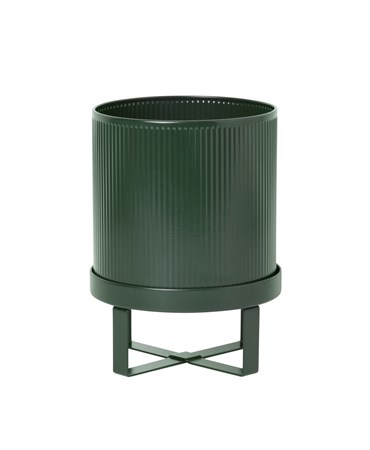 Ferm Living Bau Pot Small, Dark Green