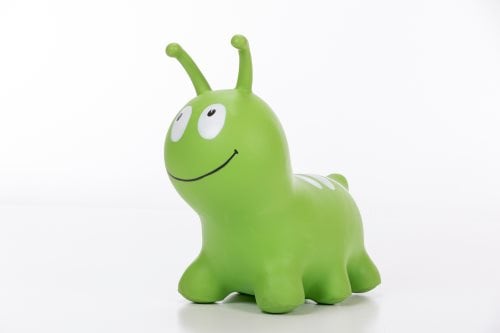 Gerardo Toys Pomppueläin Wormy, Vihreä